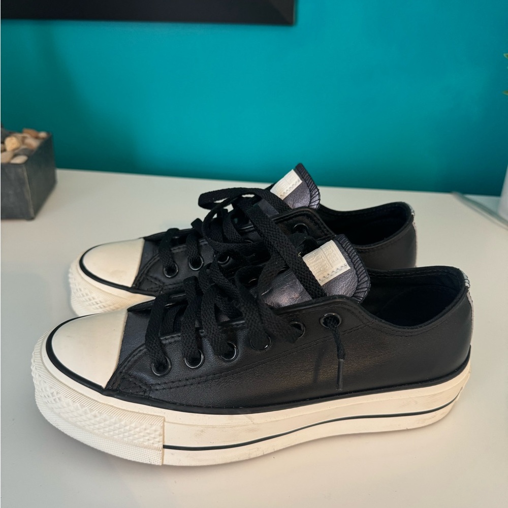 Custom designed Converse platform